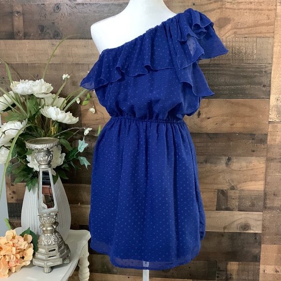 Xhilaration Dresses & Skirts - 🍃🌸 Xhilaration One Shoulder Dress Size Large